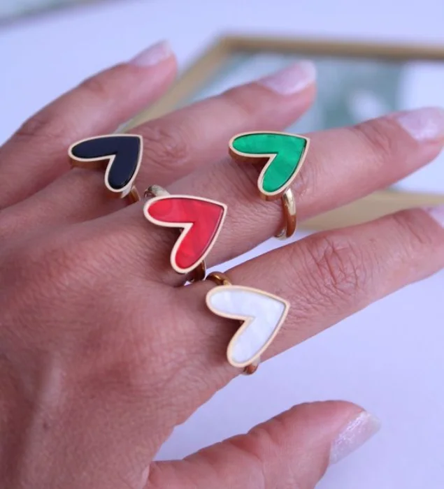 Anillos corazones