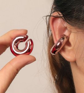 ear cuff Oro rosa